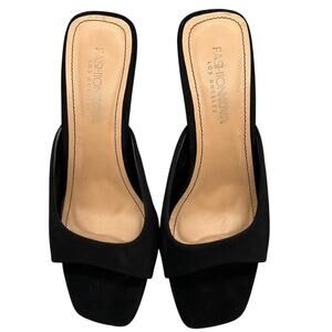 Fashionnova Los Angeles Women’s Size 9/39 Black Heels Open Sandals Shoes